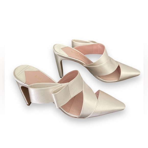 Kate Spade Bianca Mules Cream Women's Heels